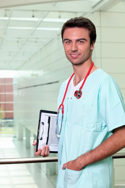 남자 간호사 — 스톡 사진