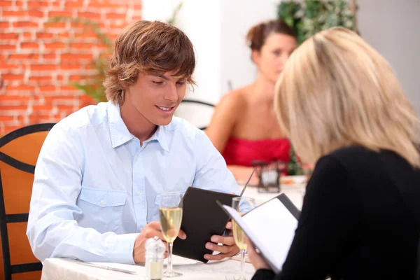 Dining out — Stock Photo, Image