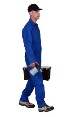 A welder. clipart