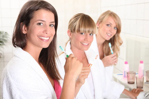 Buccal hygiene is important — Stock Photo, Image