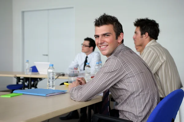 Ανδρών στην επαγγελματική συνάντηση — Φωτογραφία Αρχείου