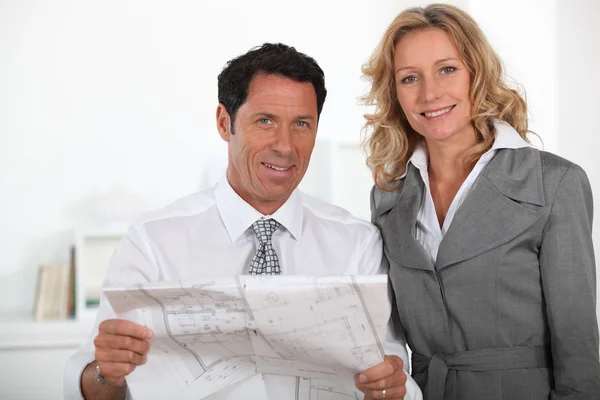 Real estate promoters — Stock Photo, Image