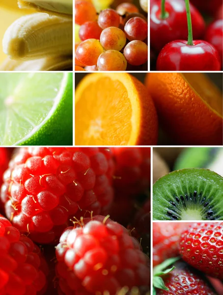 Frutas em mosaico — Fotografia de Stock