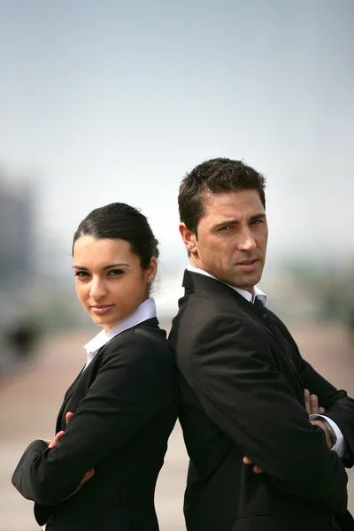 Determined business professionals — Stock Photo, Image