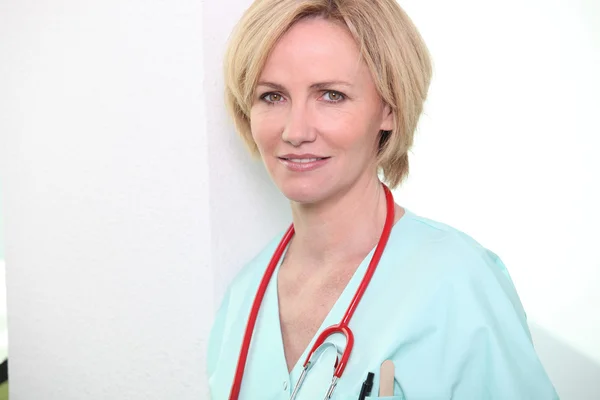 Portrait of a nurse — Stock Photo, Image