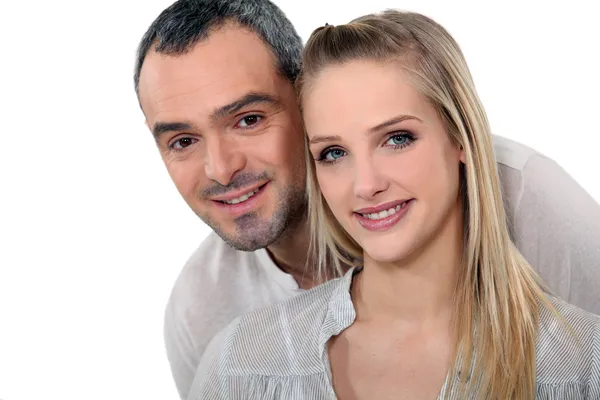 Portrét šťastného páru — Stock fotografie