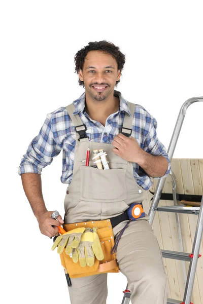 Porträt eines Zimmermanns — Stockfoto