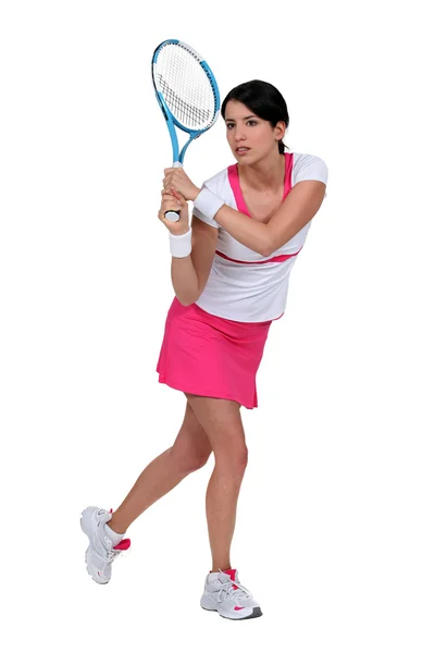Jugadora de tenis femenina —  Fotos de Stock