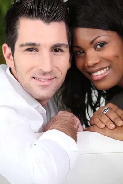 Couple Interracial — Photo