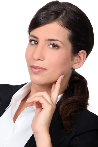 Smart young businesswoman — Stock Photo, Image