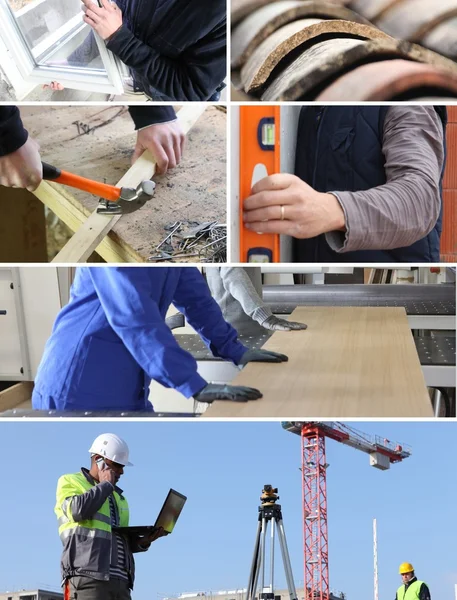 Construction occupations — Stock Photo, Image