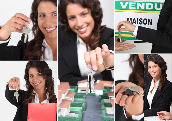 Real-estate agency — Stock Photo, Image
