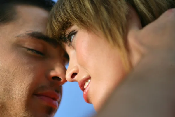 Close-up shot of couple — Stock Photo, Image
