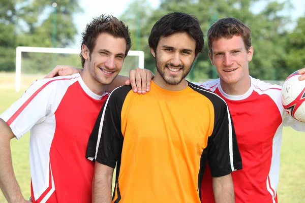 Jugadores de fútbol — Foto de Stock