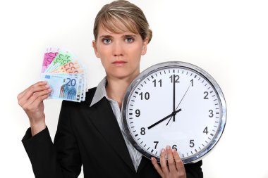 Time is money clipart