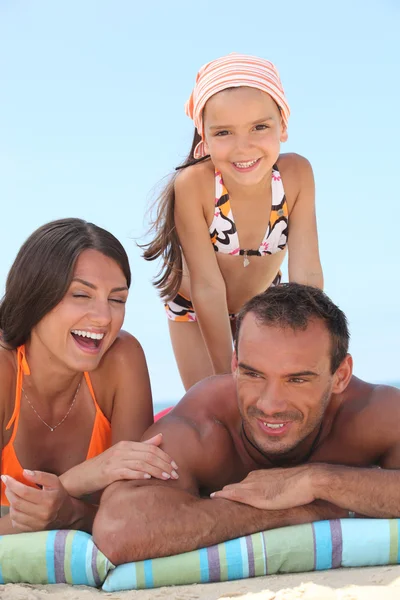 Family on vacation together — Stock Photo, Image