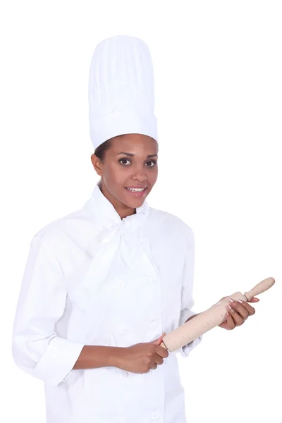 Cook with roller — Stock Photo, Image