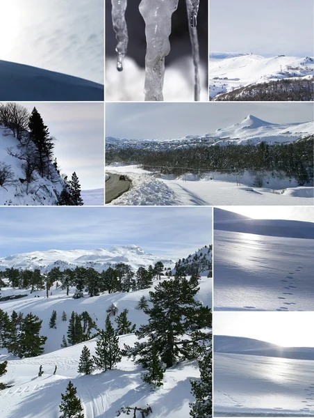 Góry śnieżne — Zdjęcie stockowe