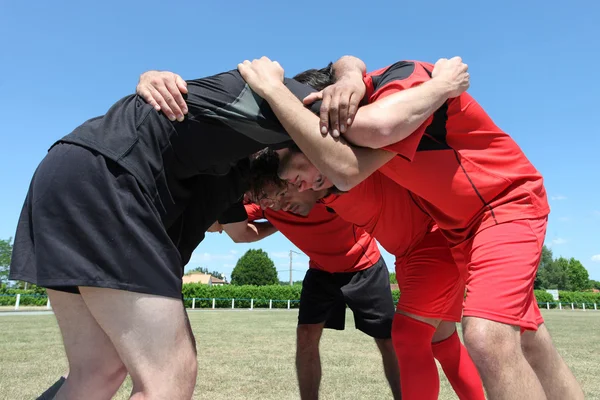 Rugby scrum — Stock Photo, Image