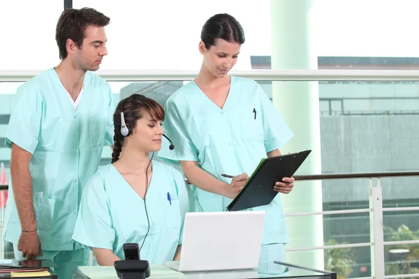 Verpleegsters in opleiding — Stockfoto