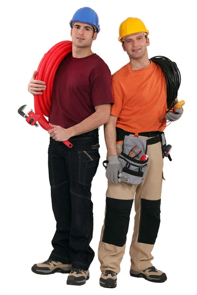 Two electricians tools — Stock Photo, Image