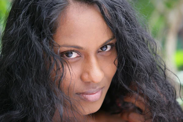 美しいインド人女性の肖像 — ストック写真