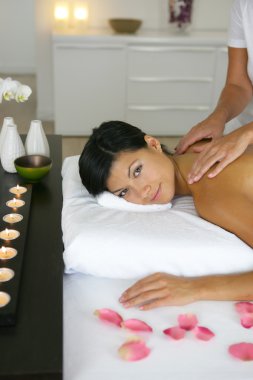 Professional massage clipart