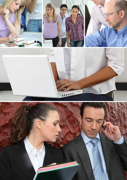 Business at work — Stock Photo, Image
