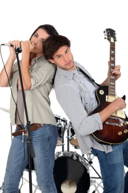 Music band clipart