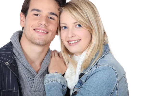 Happy young couple — Stock Photo, Image