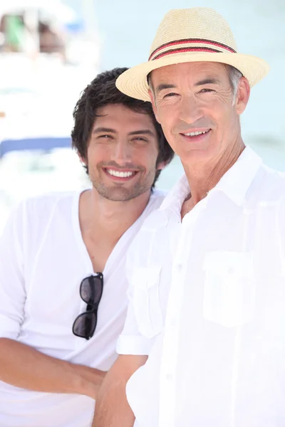 Men on vacation — Stock Photo, Image