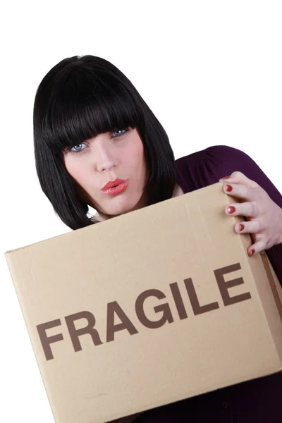 Announcement of moving — Stock Photo, Image