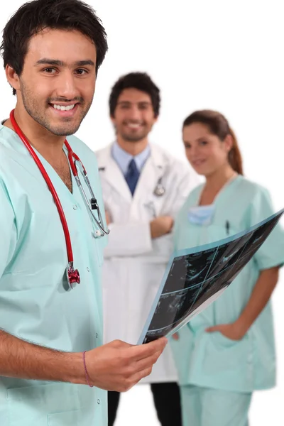 Médicos e enfermeiros — Fotografia de Stock