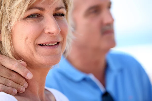 Portrait of a middle-aged couple — Stock Photo, Image