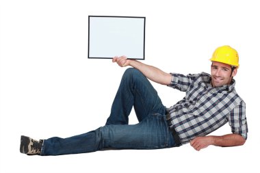 Construction worker clipart