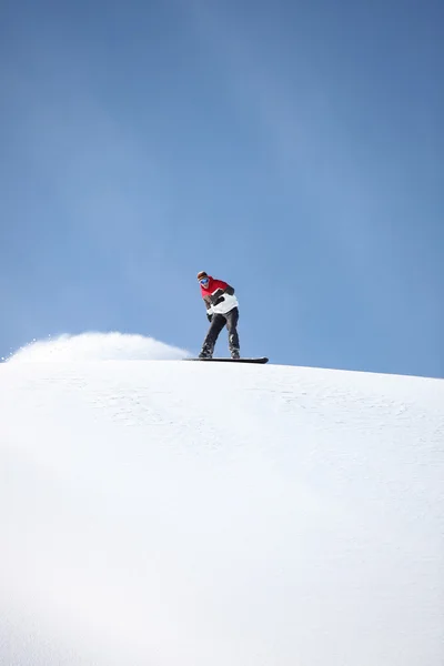 单板滑雪者 — 图库照片