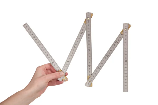 Adjustable ruler — Stock Photo, Image