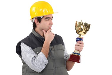 Employee of the month clipart