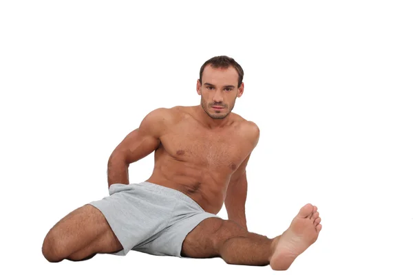 Mannelijke gymnastiek — Stockfoto