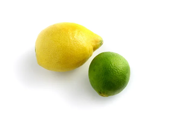 Limão e limão — Fotografia de Stock