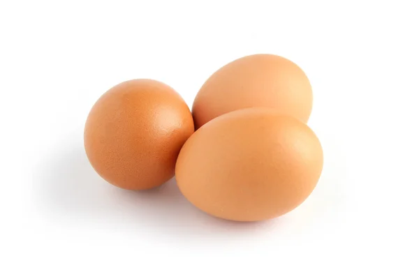 Τρία αυγά κότας — Φωτογραφία Αρχείου