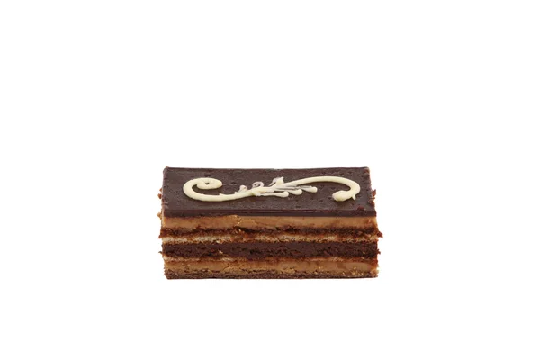 Chocolate slice — Stock Photo, Image