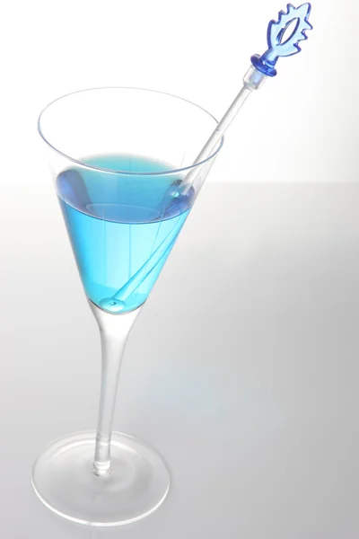 蓝色鸡尾酒 — 图库照片