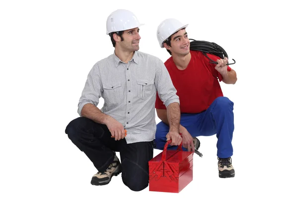 Electrical team — Stock Photo, Image