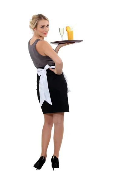 Waitress — Stock Photo, Image