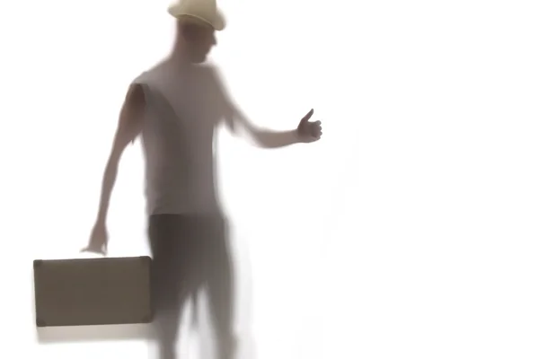 Bild eines Mannes mit Aktentasche — Stockfoto