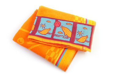 Child's beach towel clipart