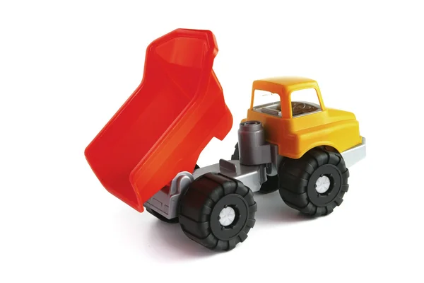Samochód ciężarowy Wywrotka zabawka — Zdjęcie stockowe