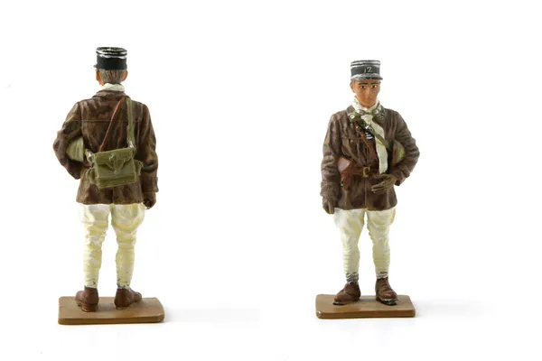 Пофарбовані олов'яний солдатик — стокове фото