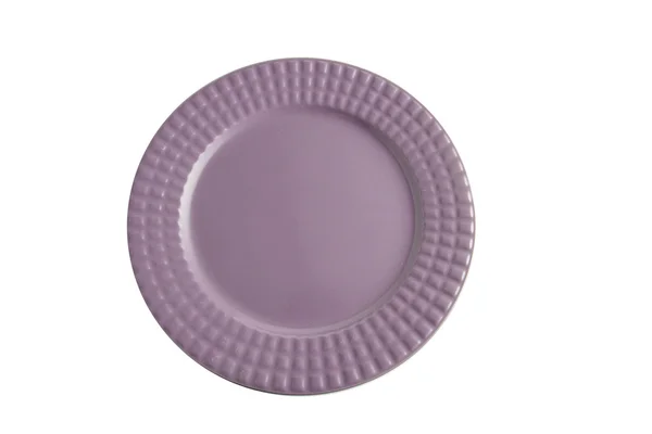 Пурпурная тарелка — стоковое фото